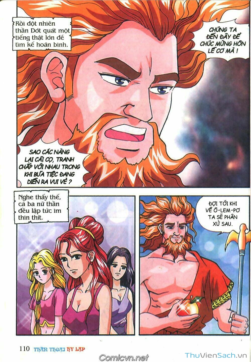 Truyện Tranh Thần Thoại Hy Lạp - Nguồn Gốc Các Vị Thần trang 3