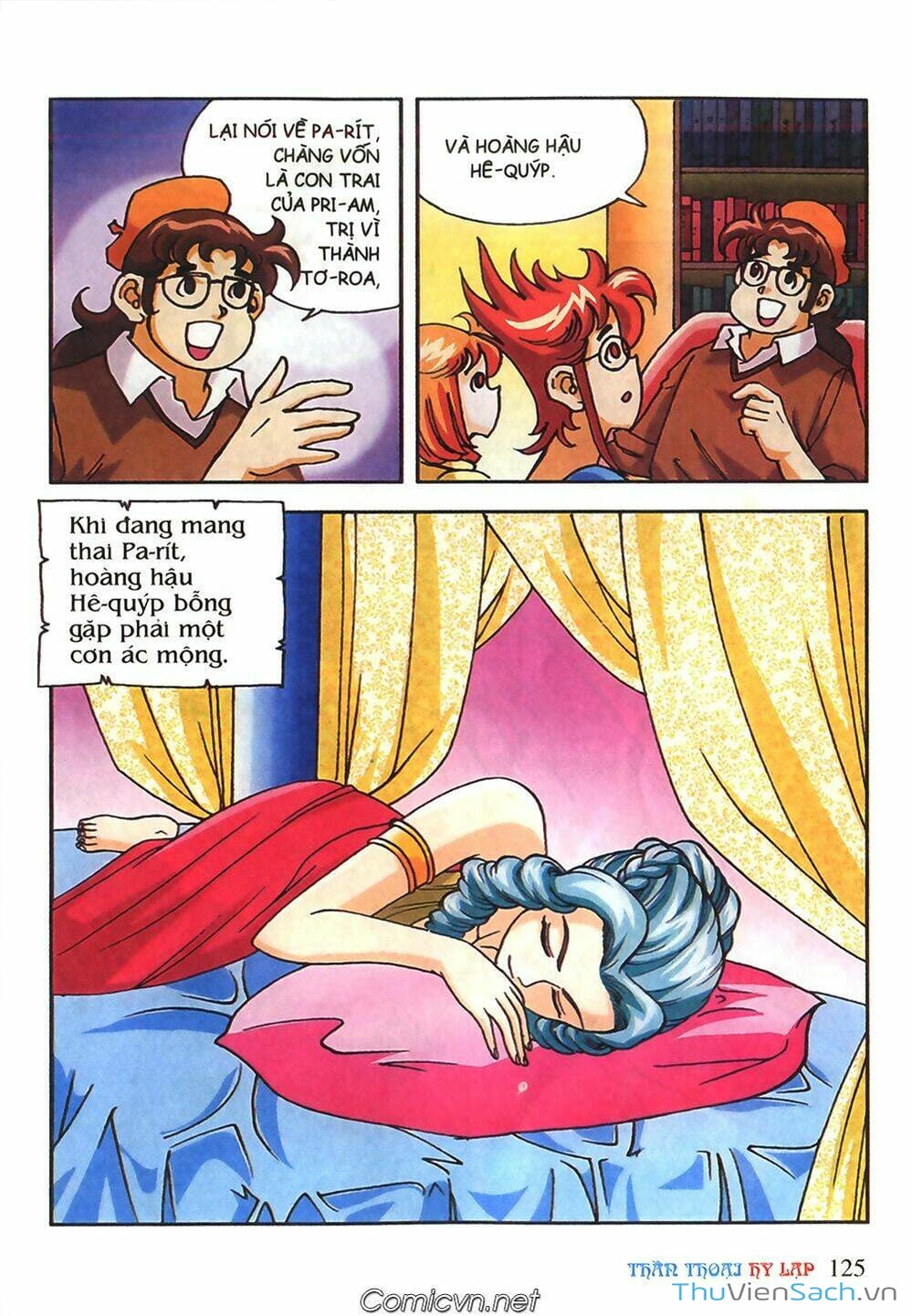 Truyện Tranh Thần Thoại Hy Lạp - Nguồn Gốc Các Vị Thần trang 3