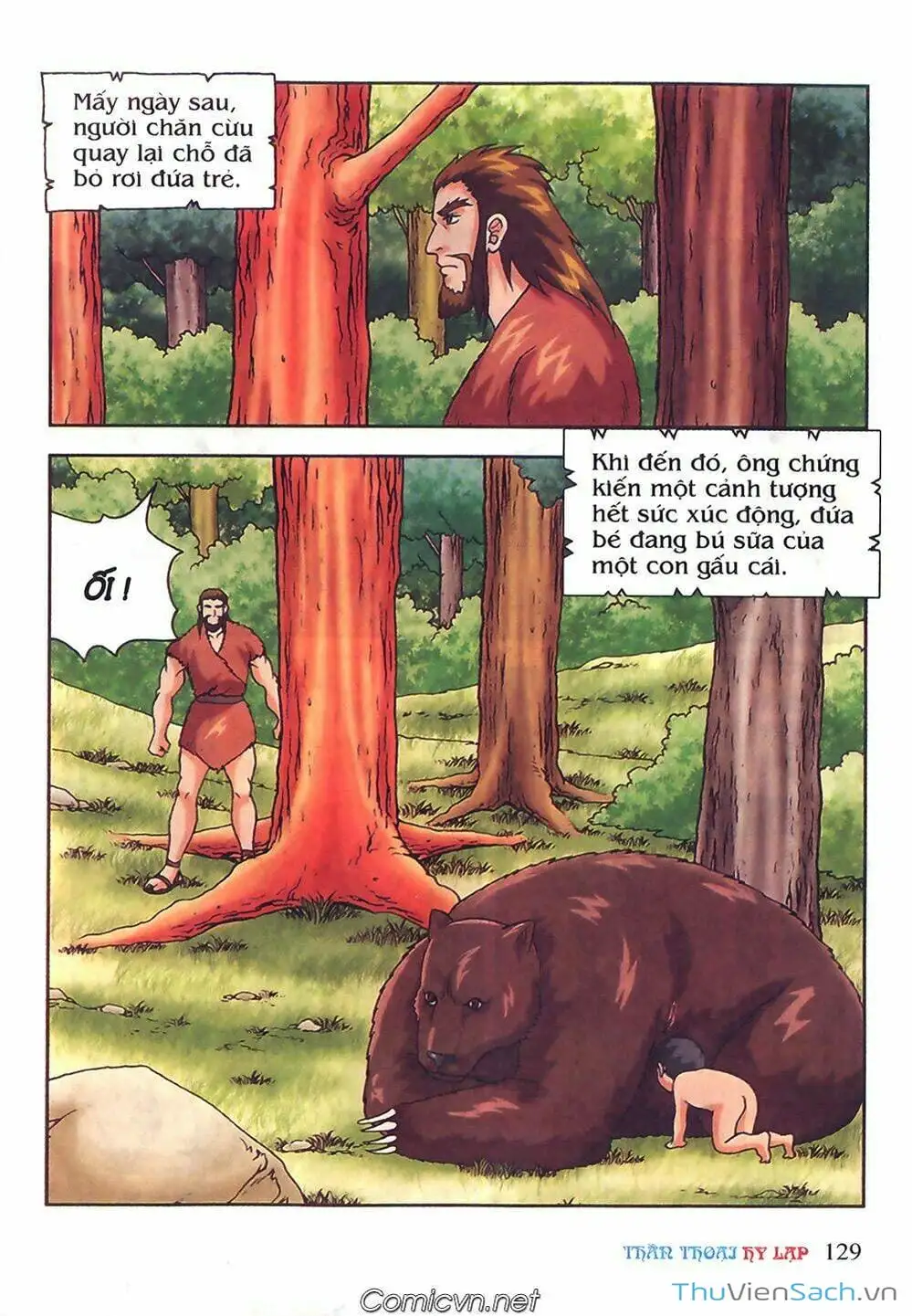 Truyện Tranh Thần Thoại Hy Lạp - Nguồn Gốc Các Vị Thần trang 3