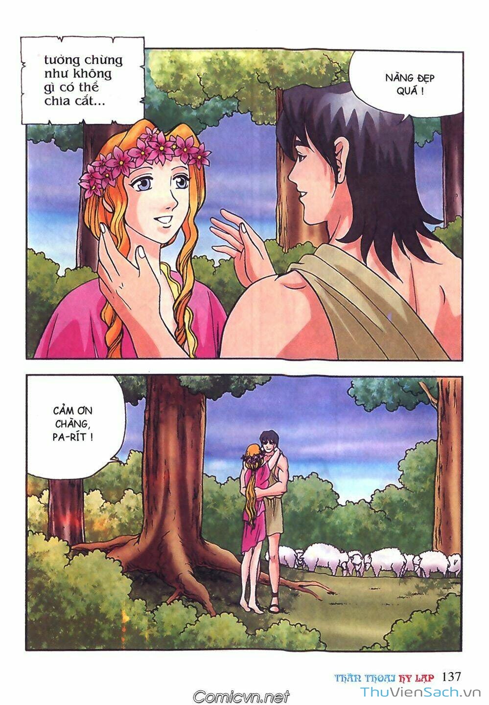 Truyện Tranh Thần Thoại Hy Lạp - Nguồn Gốc Các Vị Thần trang 3