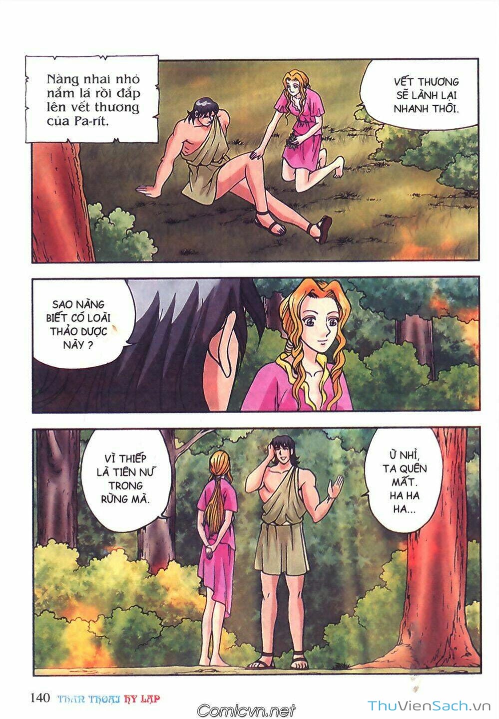 Truyện Tranh Thần Thoại Hy Lạp - Nguồn Gốc Các Vị Thần trang 3