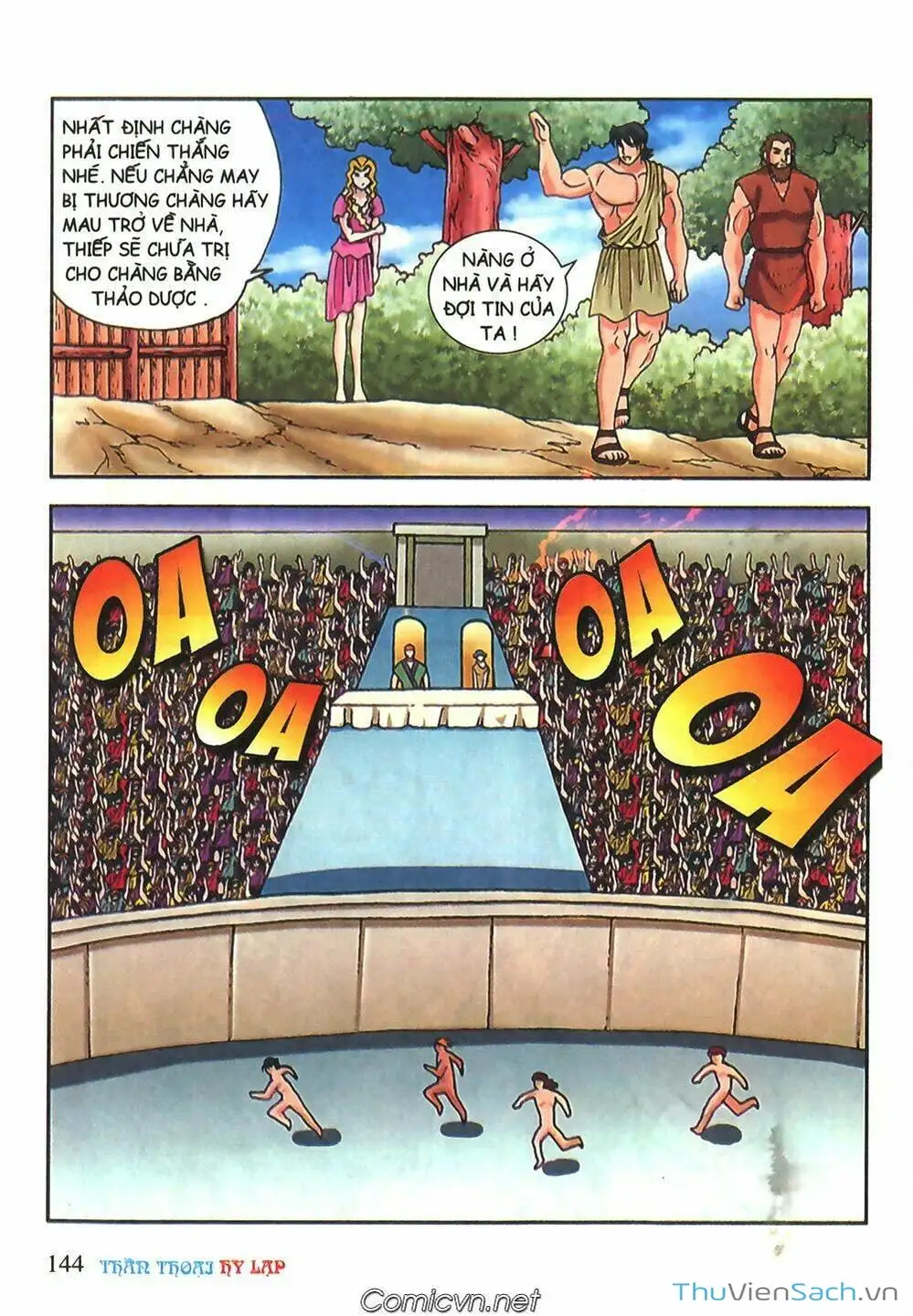 Truyện Tranh Thần Thoại Hy Lạp - Nguồn Gốc Các Vị Thần trang 3