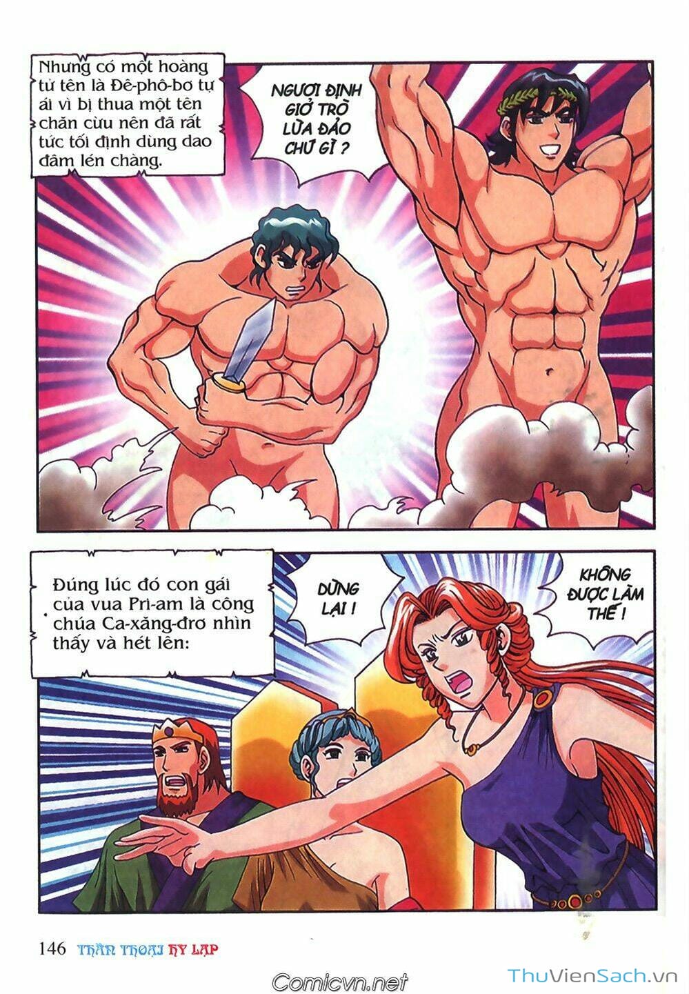 Truyện Tranh Thần Thoại Hy Lạp - Nguồn Gốc Các Vị Thần trang 3