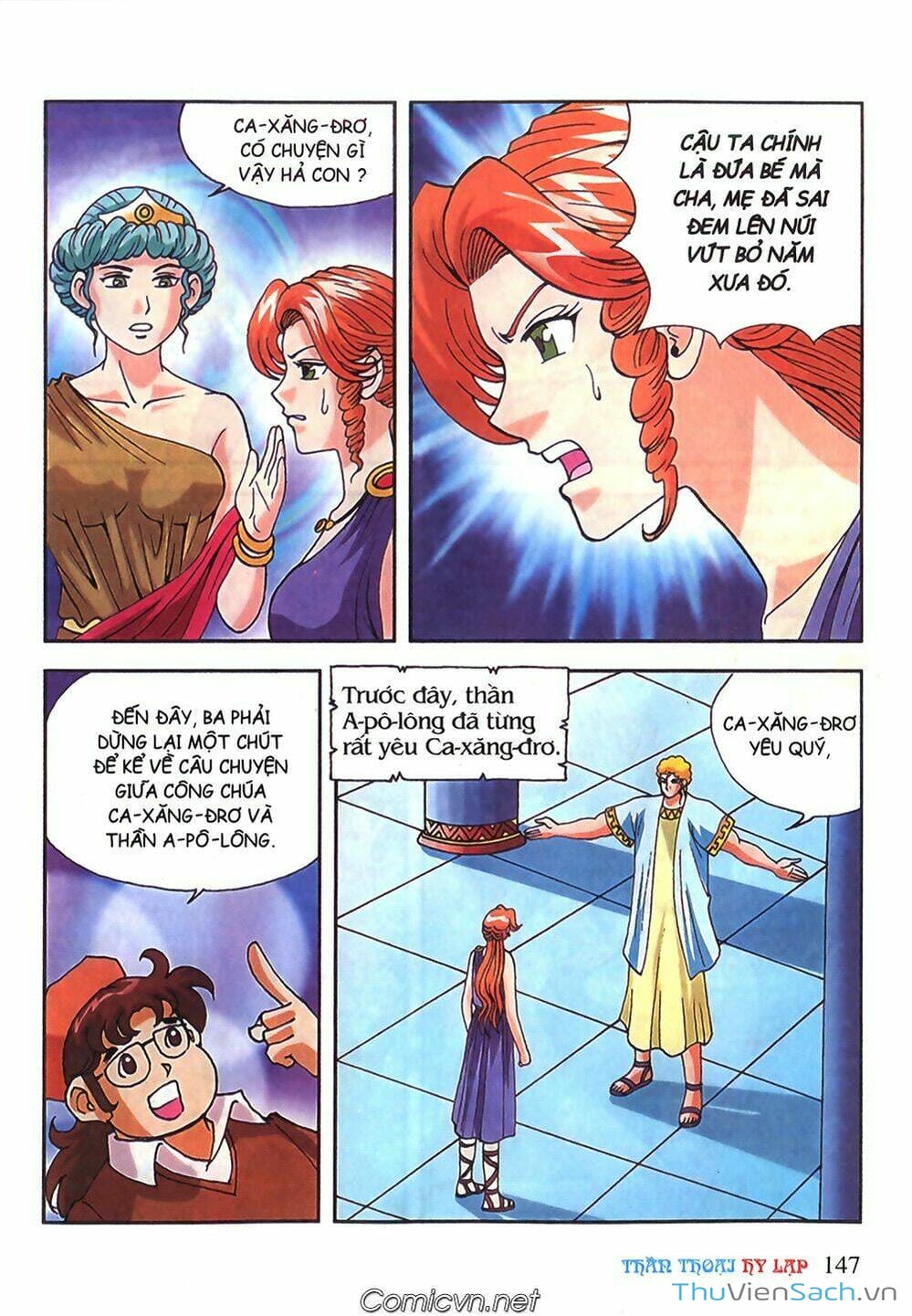 Truyện Tranh Thần Thoại Hy Lạp - Nguồn Gốc Các Vị Thần trang 3