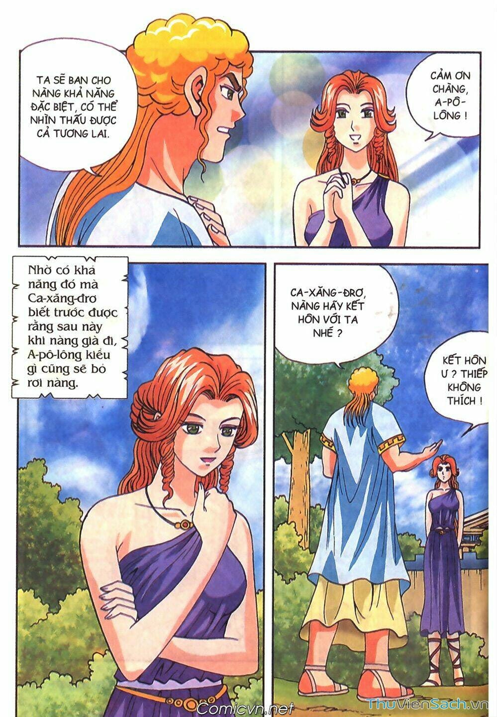 Truyện Tranh Thần Thoại Hy Lạp - Nguồn Gốc Các Vị Thần trang 3