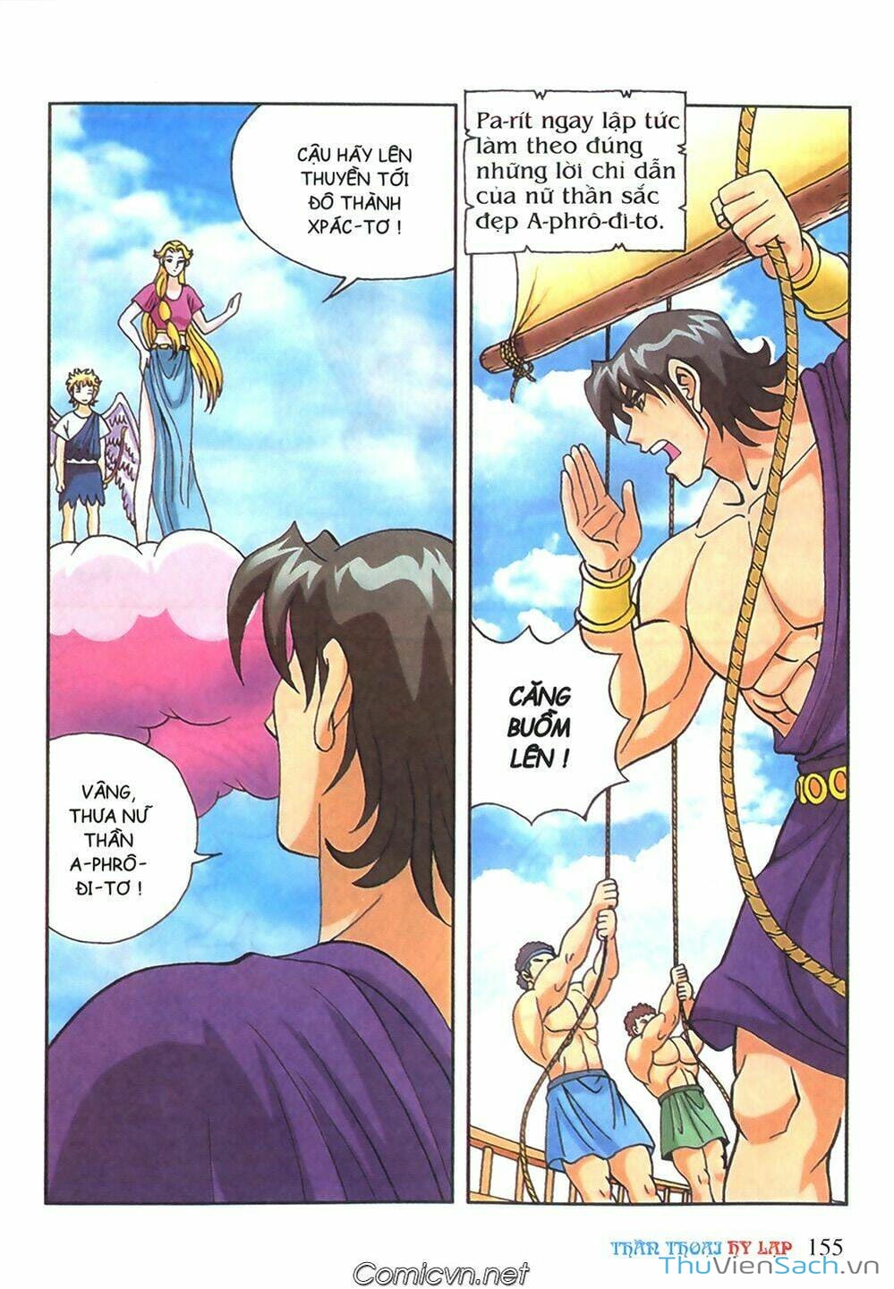 Truyện Tranh Thần Thoại Hy Lạp - Nguồn Gốc Các Vị Thần trang 3