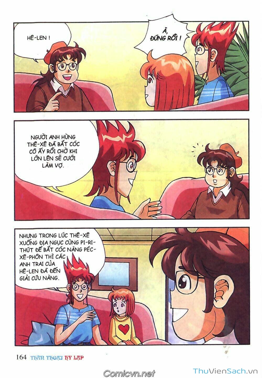 Truyện Tranh Thần Thoại Hy Lạp - Nguồn Gốc Các Vị Thần trang 3