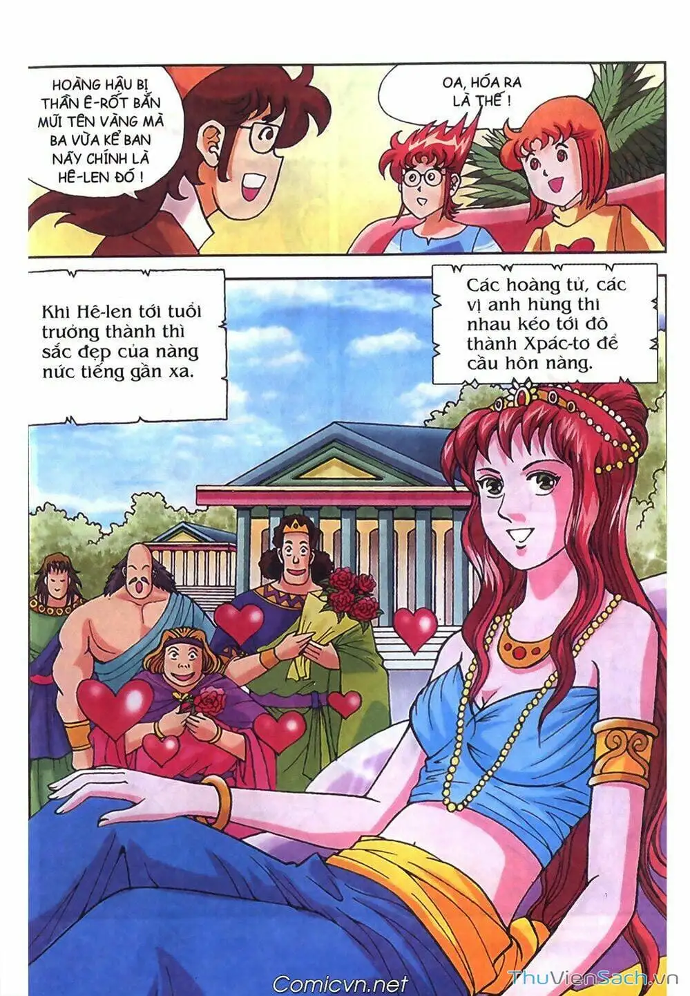 Truyện Tranh Thần Thoại Hy Lạp - Nguồn Gốc Các Vị Thần trang 3