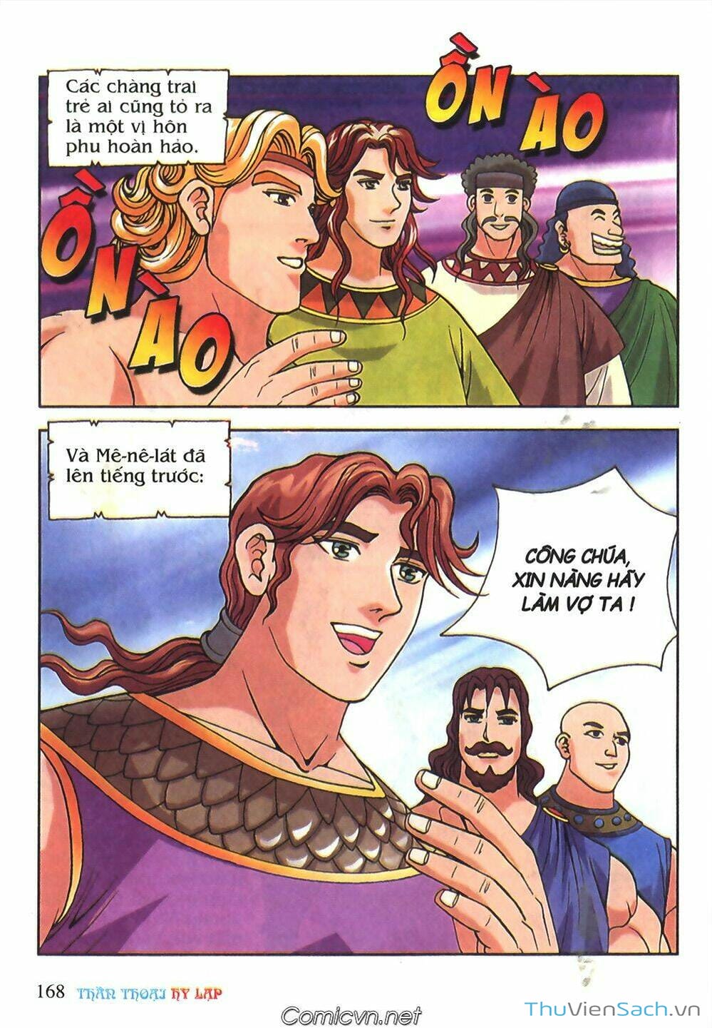 Truyện Tranh Thần Thoại Hy Lạp - Nguồn Gốc Các Vị Thần trang 3