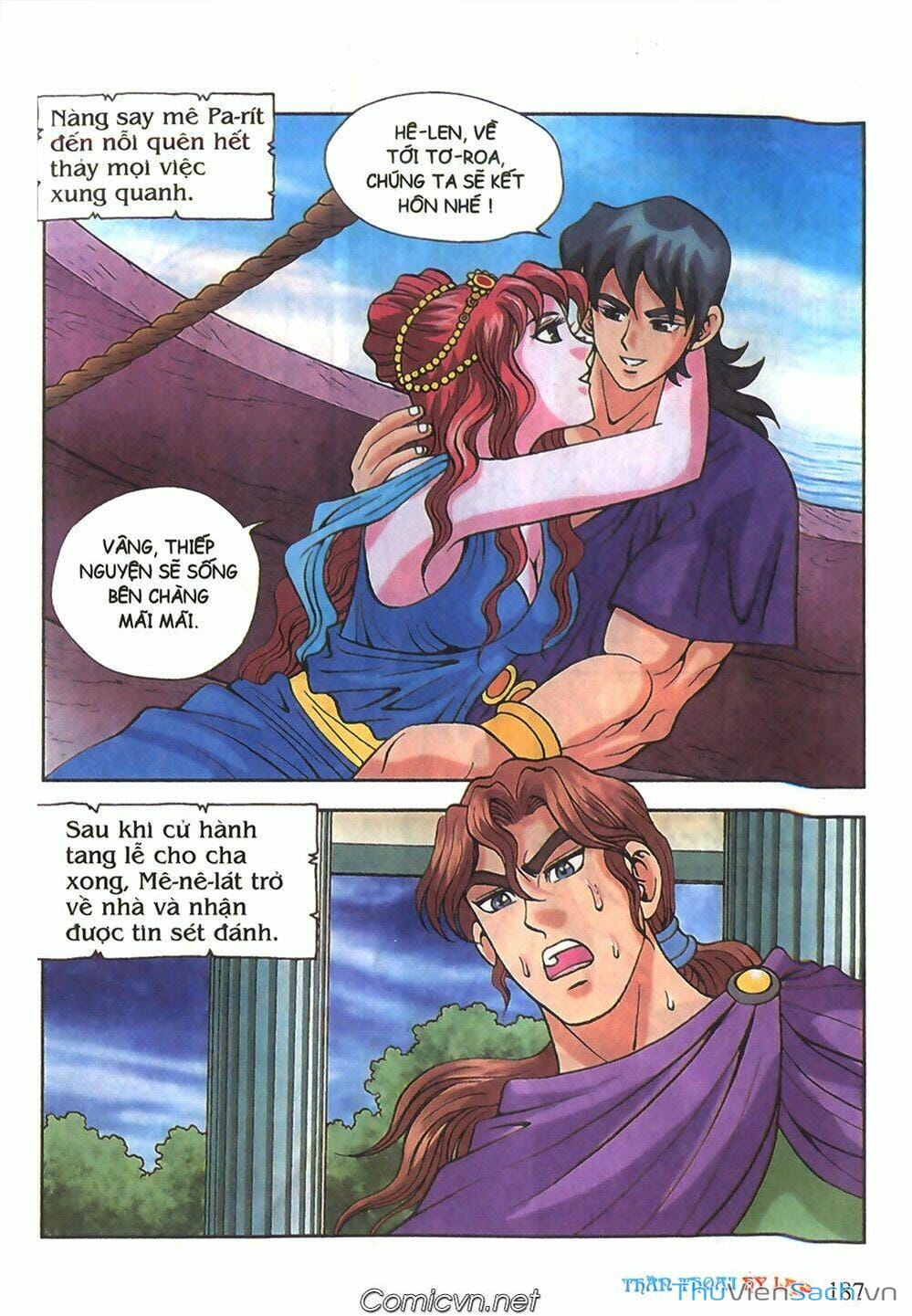 Truyện Tranh Thần Thoại Hy Lạp - Nguồn Gốc Các Vị Thần trang 3