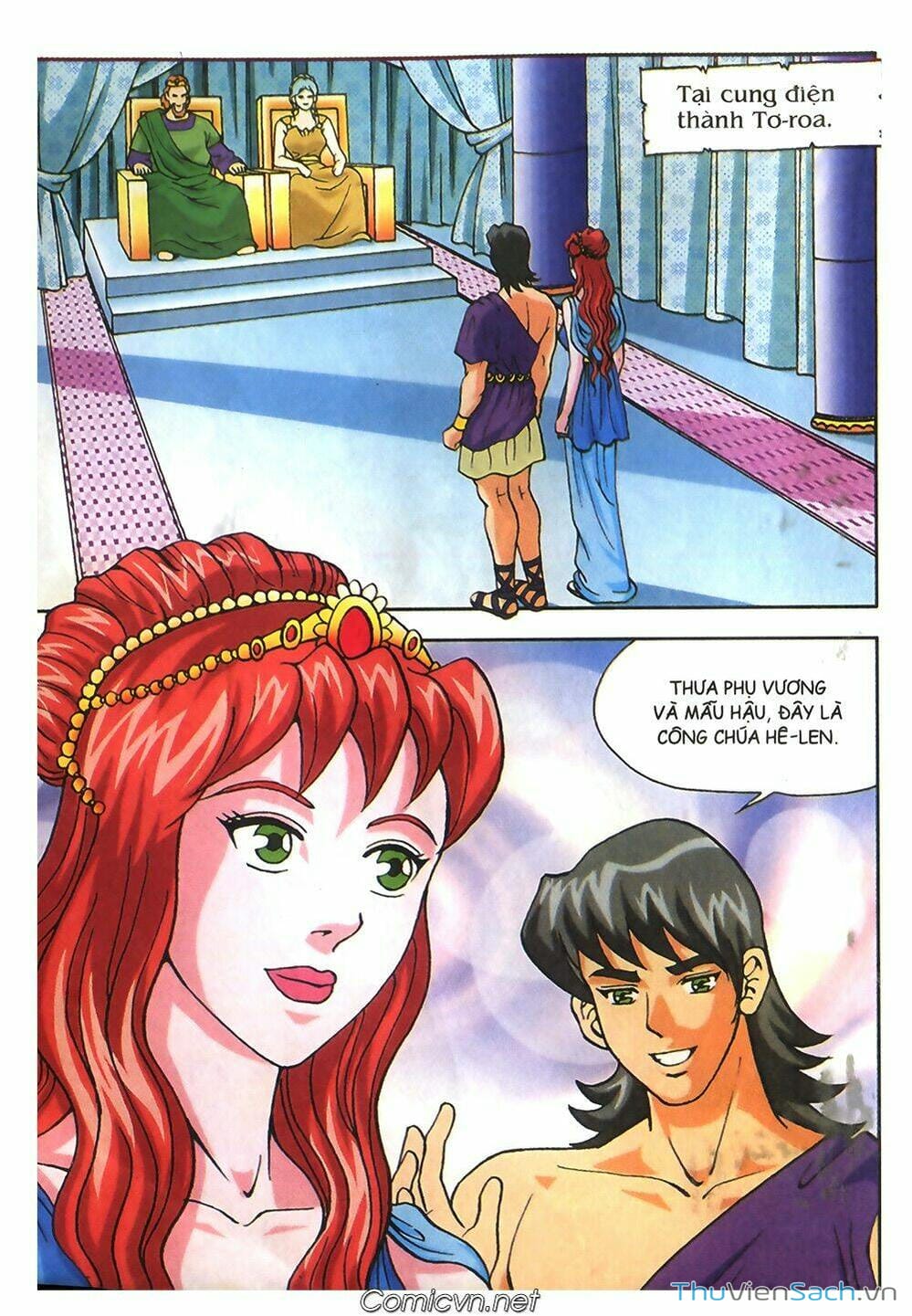 Truyện Tranh Thần Thoại Hy Lạp - Nguồn Gốc Các Vị Thần trang 3