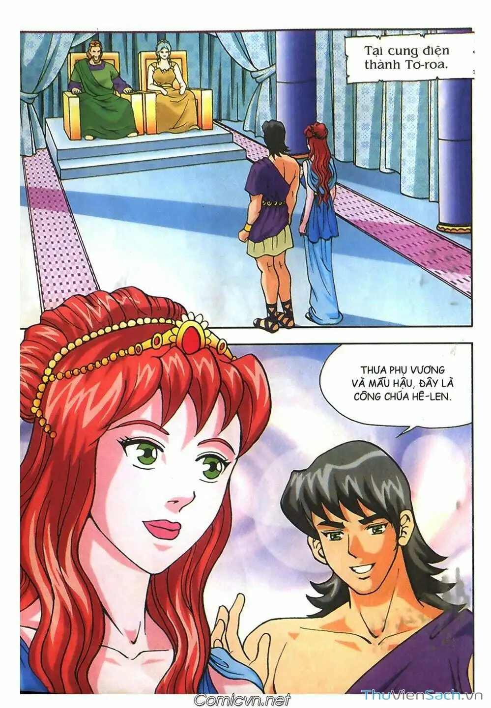 Truyện Tranh Thần Thoại Hy Lạp - Nguồn Gốc Các Vị Thần trang 3