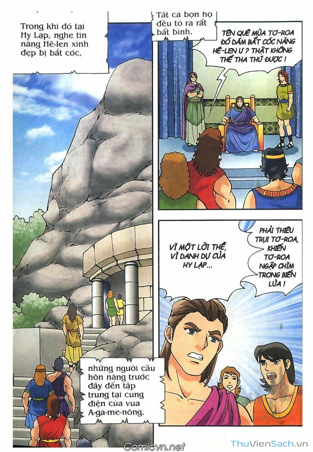 Truyện Tranh Thần Thoại Hy Lạp - Nguồn Gốc Các Vị Thần trang 3