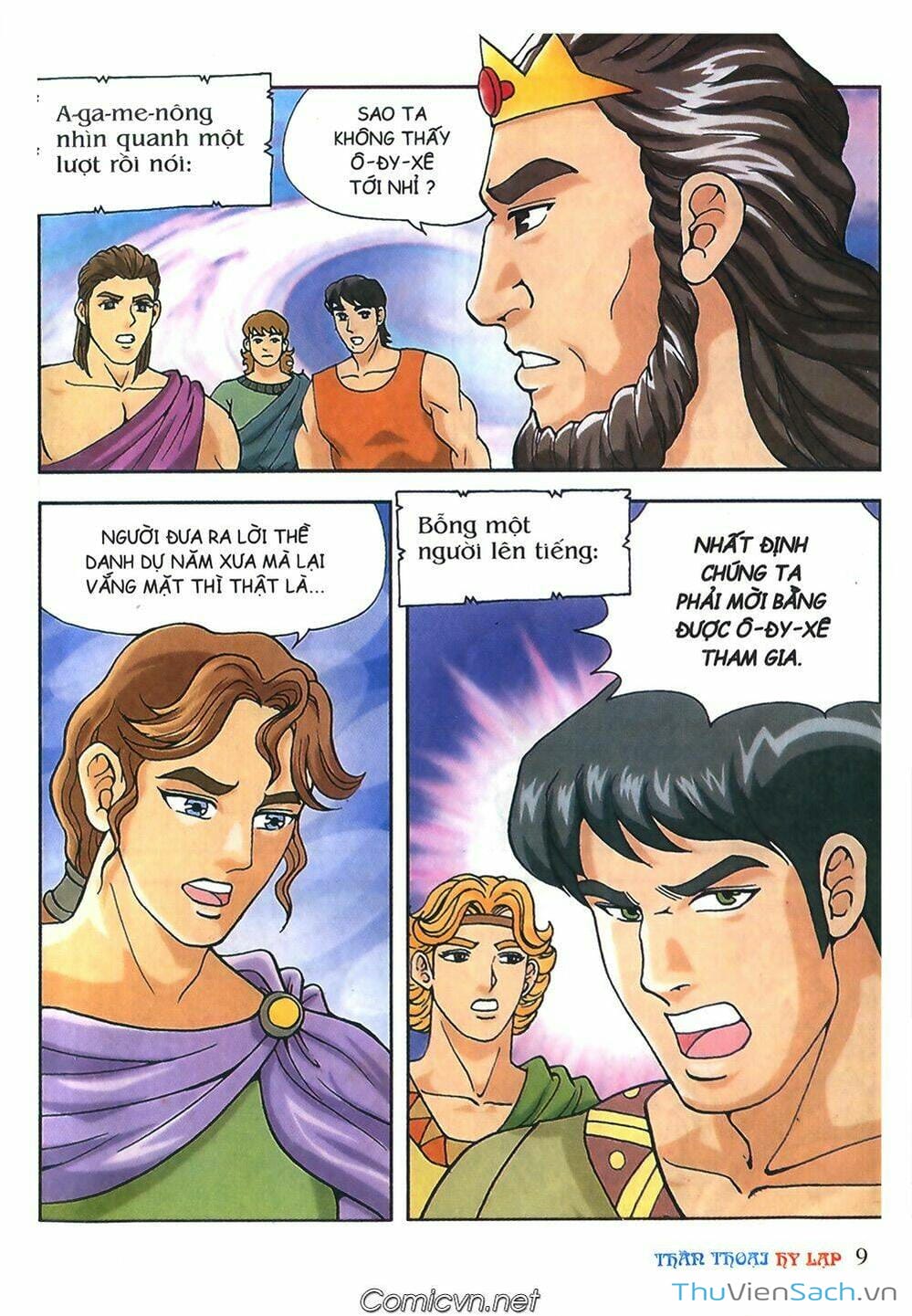 Truyện Tranh Thần Thoại Hy Lạp - Nguồn Gốc Các Vị Thần trang 3