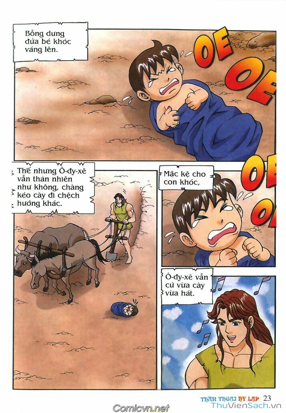 Truyện Tranh Thần Thoại Hy Lạp - Nguồn Gốc Các Vị Thần trang 3