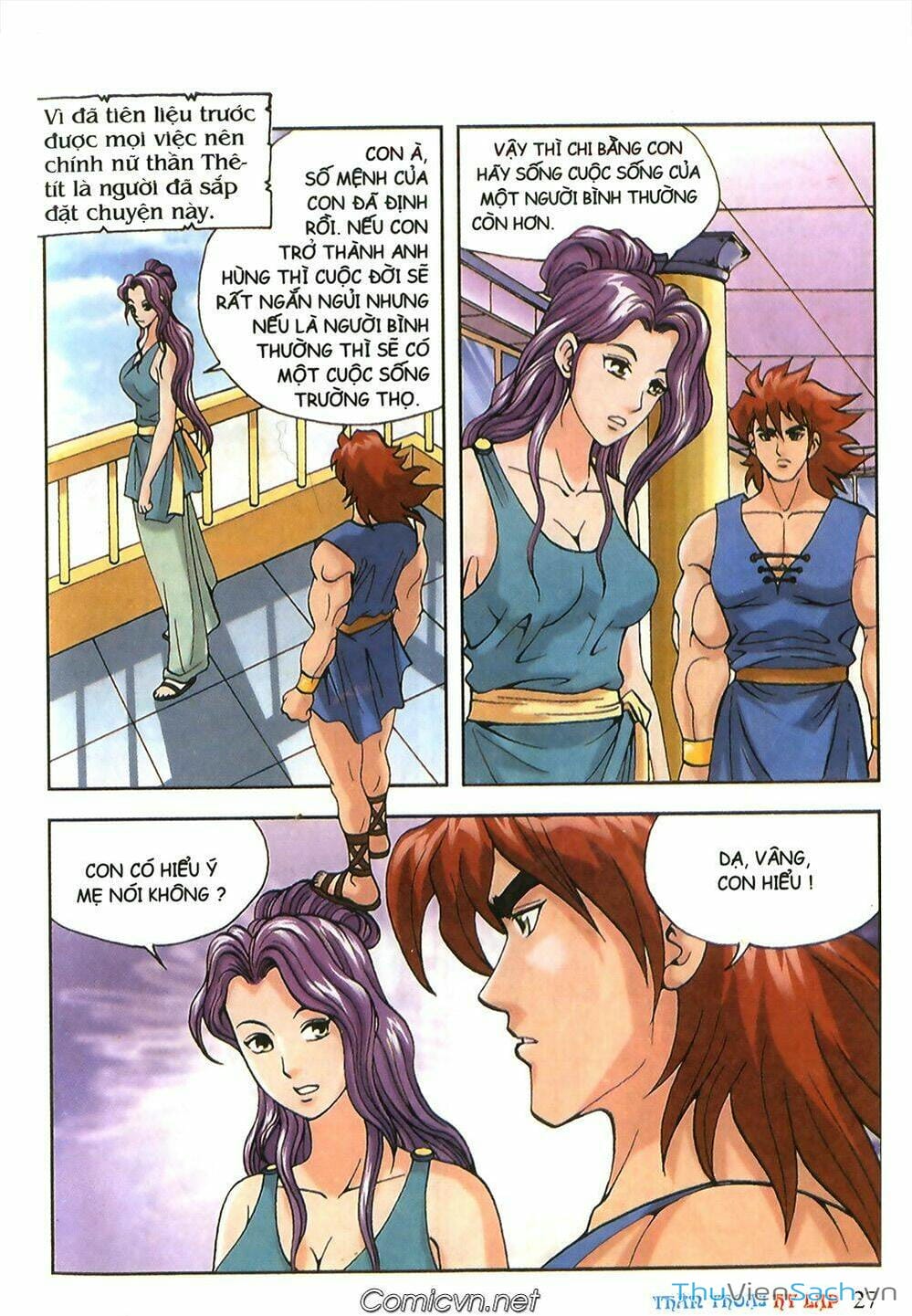 Truyện Tranh Thần Thoại Hy Lạp - Nguồn Gốc Các Vị Thần trang 3