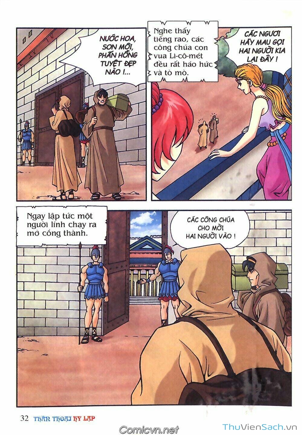 Truyện Tranh Thần Thoại Hy Lạp - Nguồn Gốc Các Vị Thần trang 3