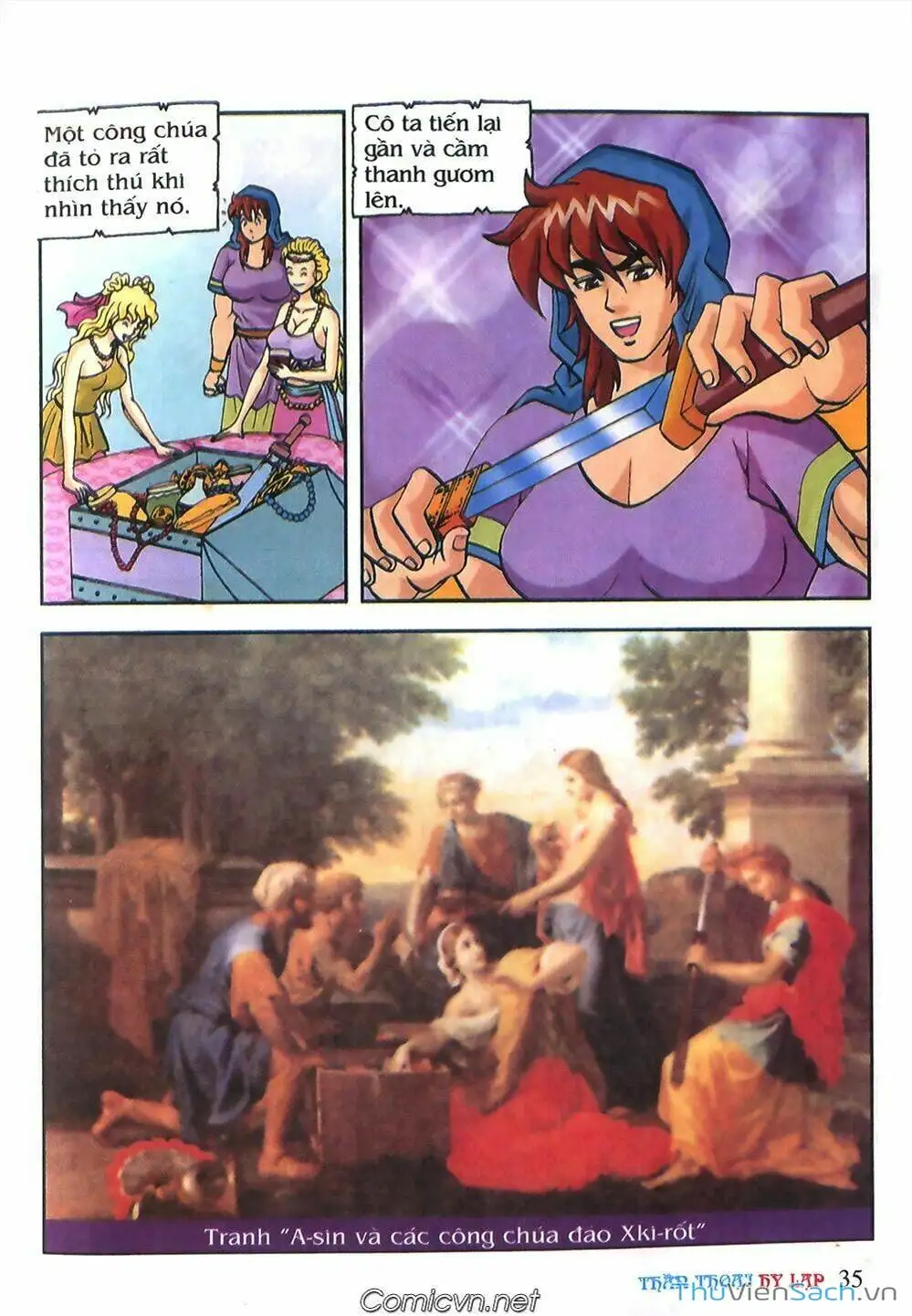 Truyện Tranh Thần Thoại Hy Lạp - Nguồn Gốc Các Vị Thần trang 3