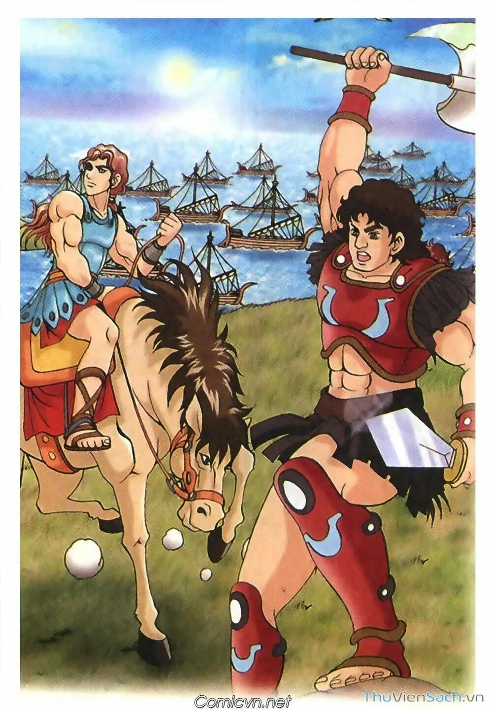 Truyện Tranh Thần Thoại Hy Lạp - Nguồn Gốc Các Vị Thần trang 3