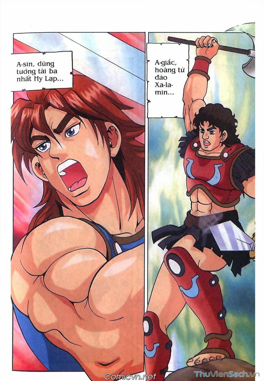 Truyện Tranh Thần Thoại Hy Lạp - Nguồn Gốc Các Vị Thần trang 3