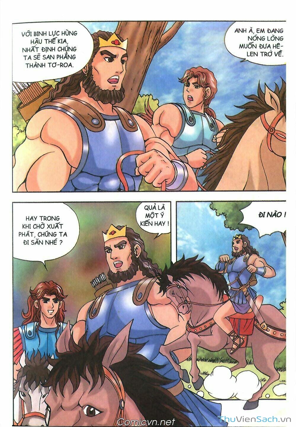 Truyện Tranh Thần Thoại Hy Lạp - Nguồn Gốc Các Vị Thần trang 3
