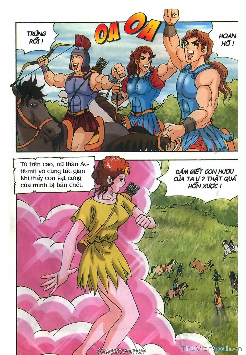 Truyện Tranh Thần Thoại Hy Lạp - Nguồn Gốc Các Vị Thần trang 3