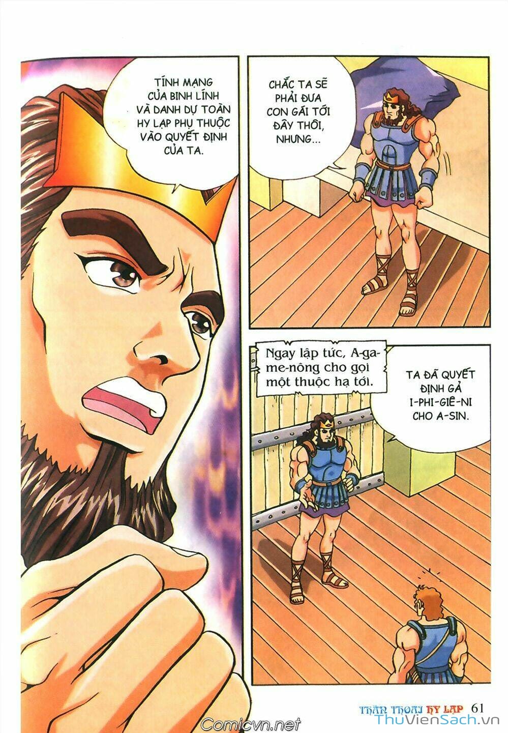 Truyện Tranh Thần Thoại Hy Lạp - Nguồn Gốc Các Vị Thần trang 3