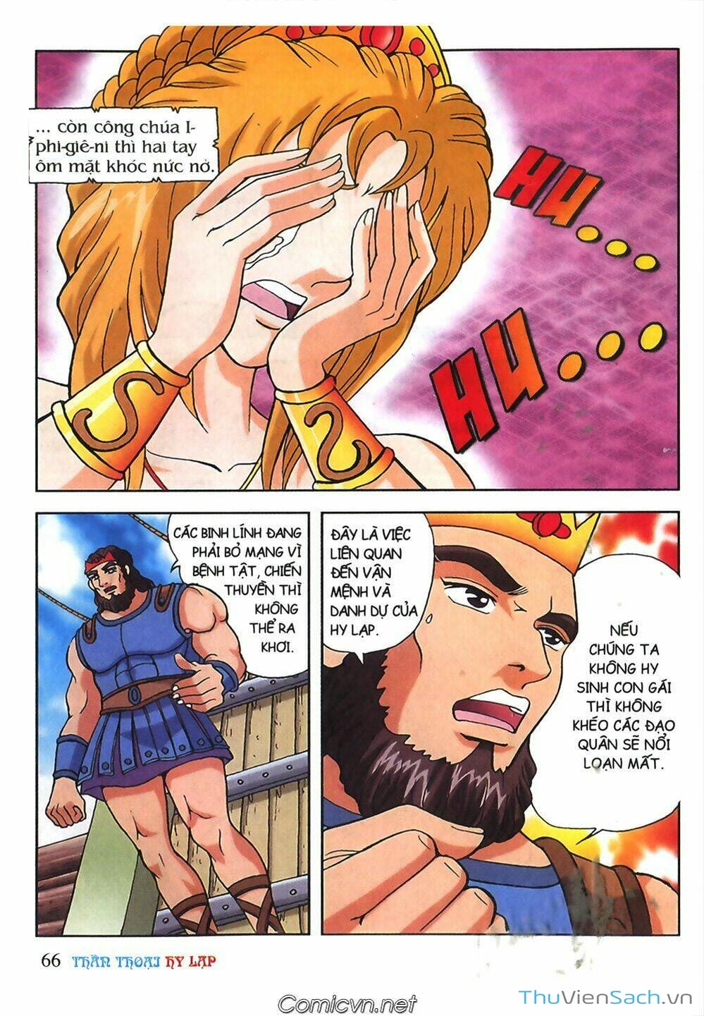 Truyện Tranh Thần Thoại Hy Lạp - Nguồn Gốc Các Vị Thần trang 3