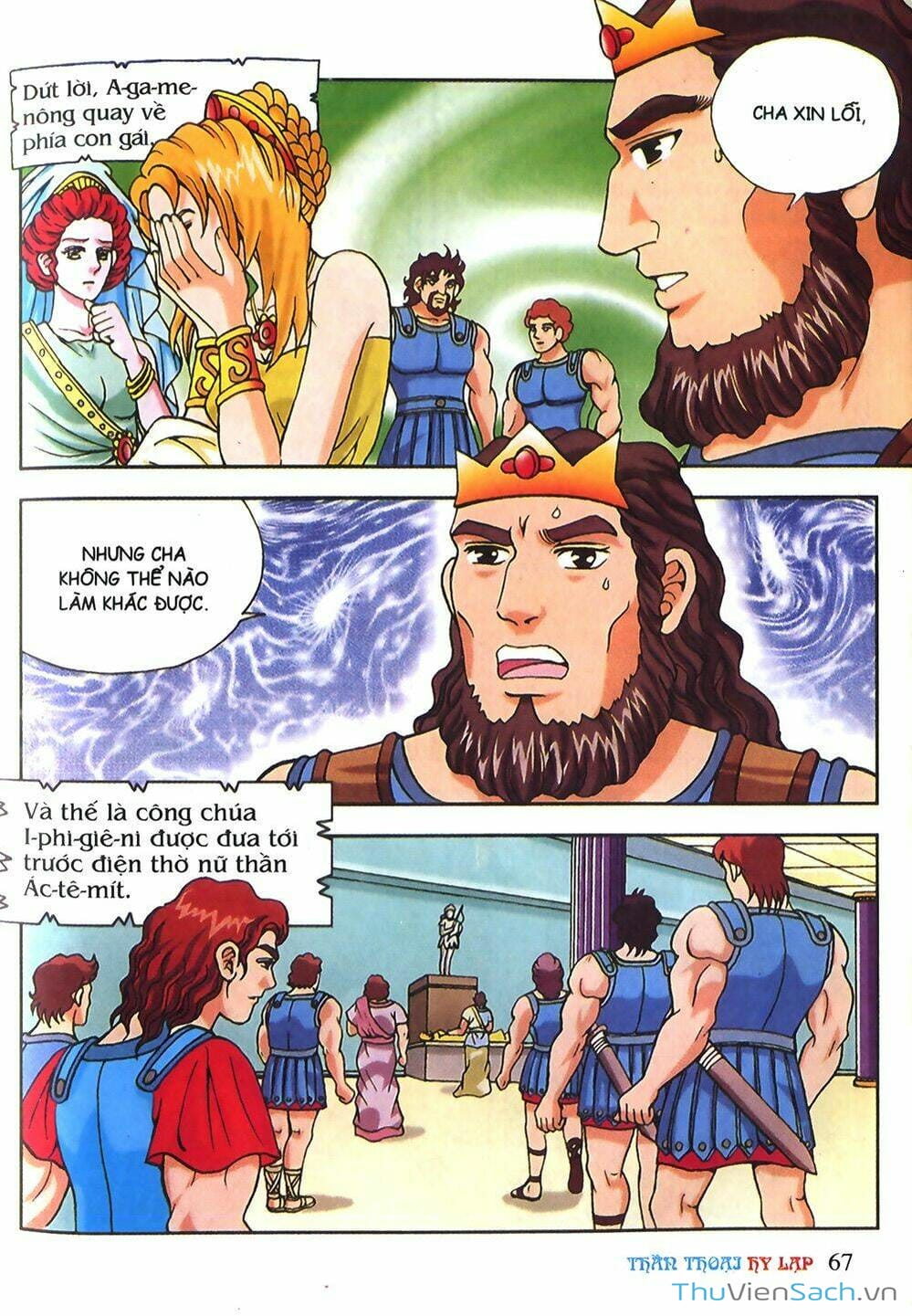Truyện Tranh Thần Thoại Hy Lạp - Nguồn Gốc Các Vị Thần trang 3