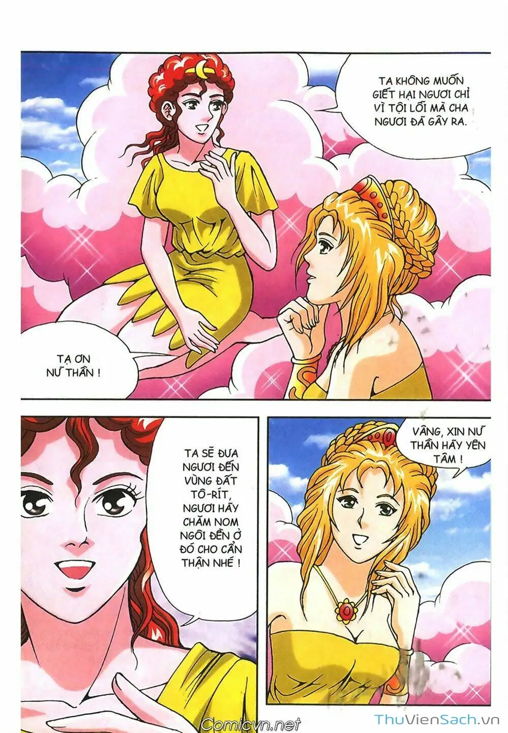 Truyện Tranh Thần Thoại Hy Lạp - Nguồn Gốc Các Vị Thần trang 3