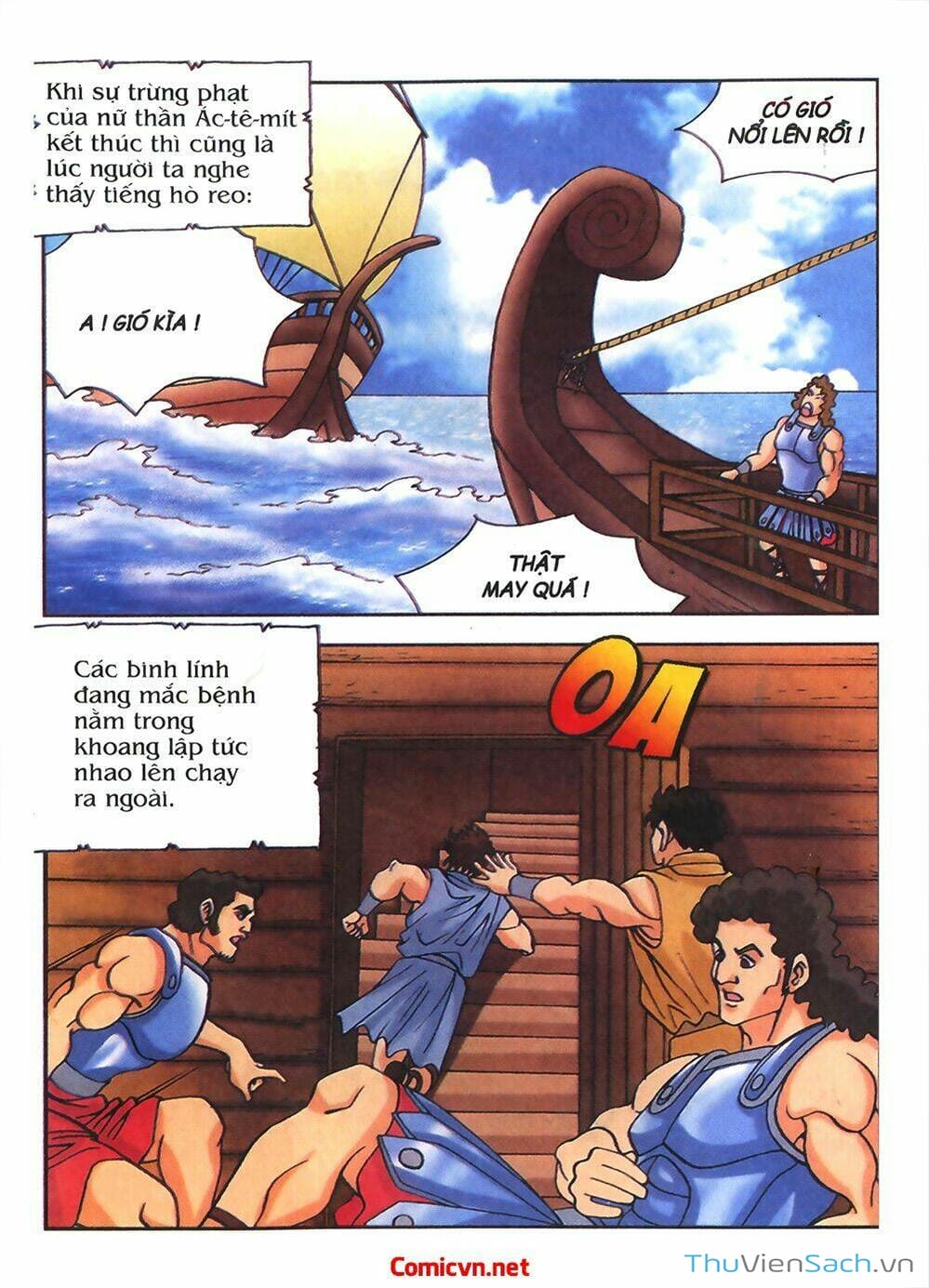 Truyện Tranh Thần Thoại Hy Lạp - Nguồn Gốc Các Vị Thần trang 3