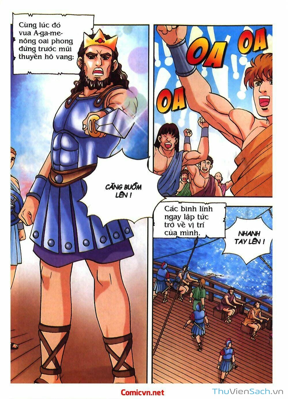 Truyện Tranh Thần Thoại Hy Lạp - Nguồn Gốc Các Vị Thần trang 3