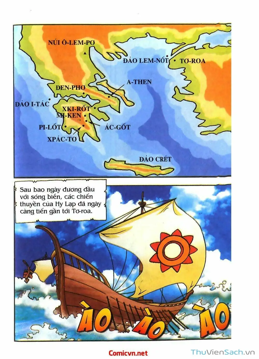 Truyện Tranh Thần Thoại Hy Lạp - Nguồn Gốc Các Vị Thần trang 3