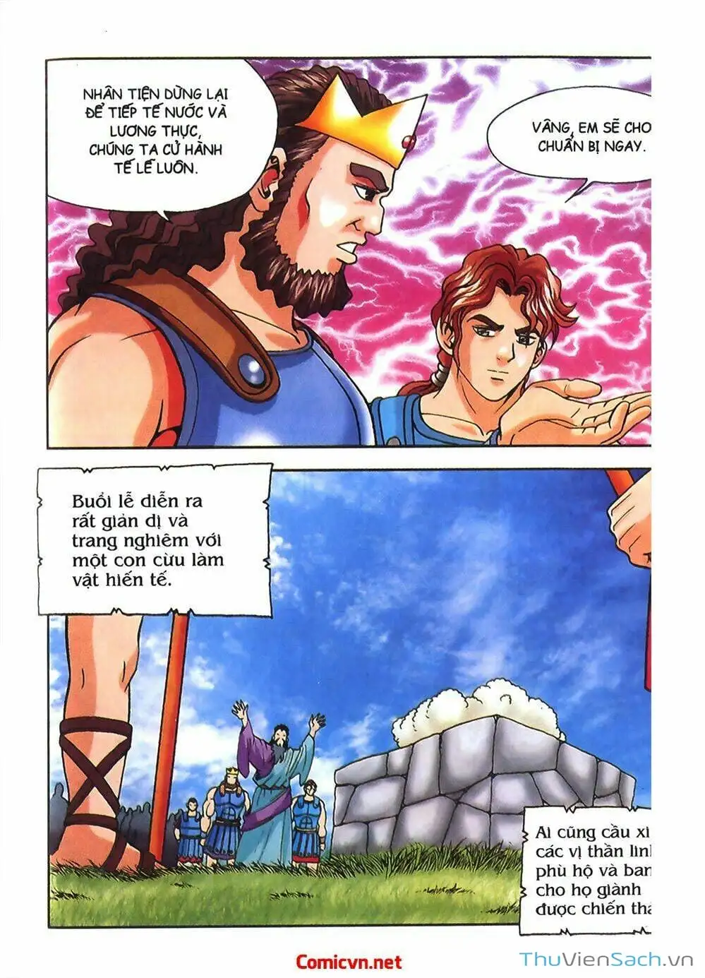 Truyện Tranh Thần Thoại Hy Lạp - Nguồn Gốc Các Vị Thần trang 3