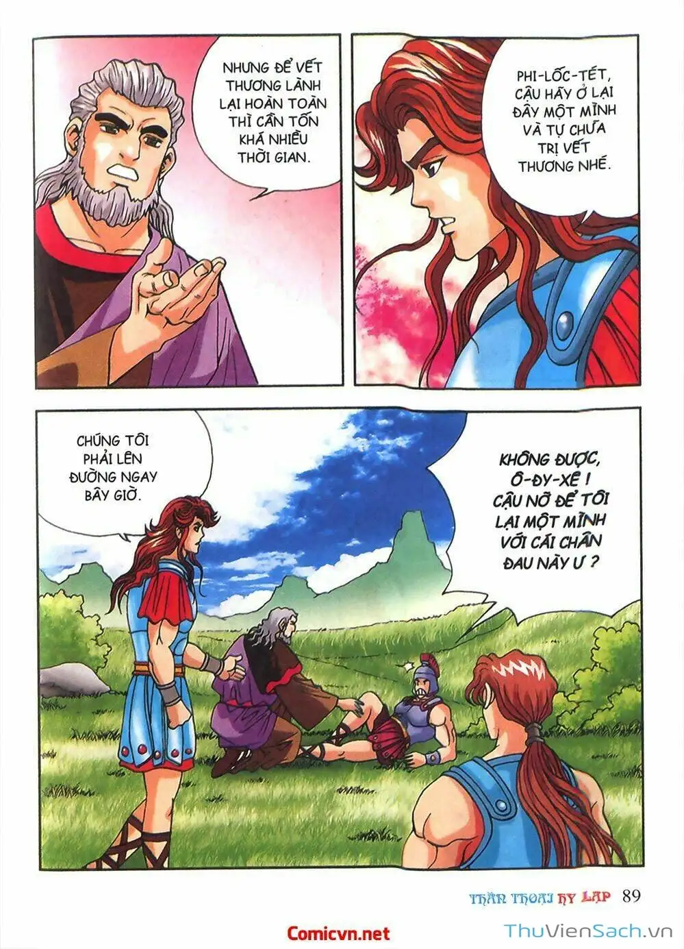 Truyện Tranh Thần Thoại Hy Lạp - Nguồn Gốc Các Vị Thần trang 3