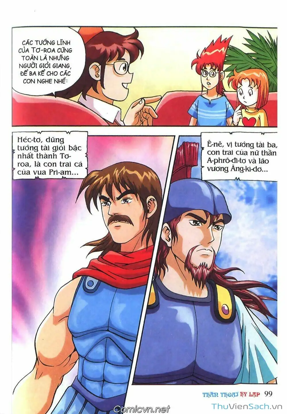 Truyện Tranh Thần Thoại Hy Lạp - Nguồn Gốc Các Vị Thần trang 3