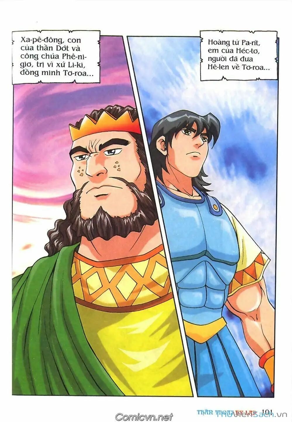 Truyện Tranh Thần Thoại Hy Lạp - Nguồn Gốc Các Vị Thần trang 3