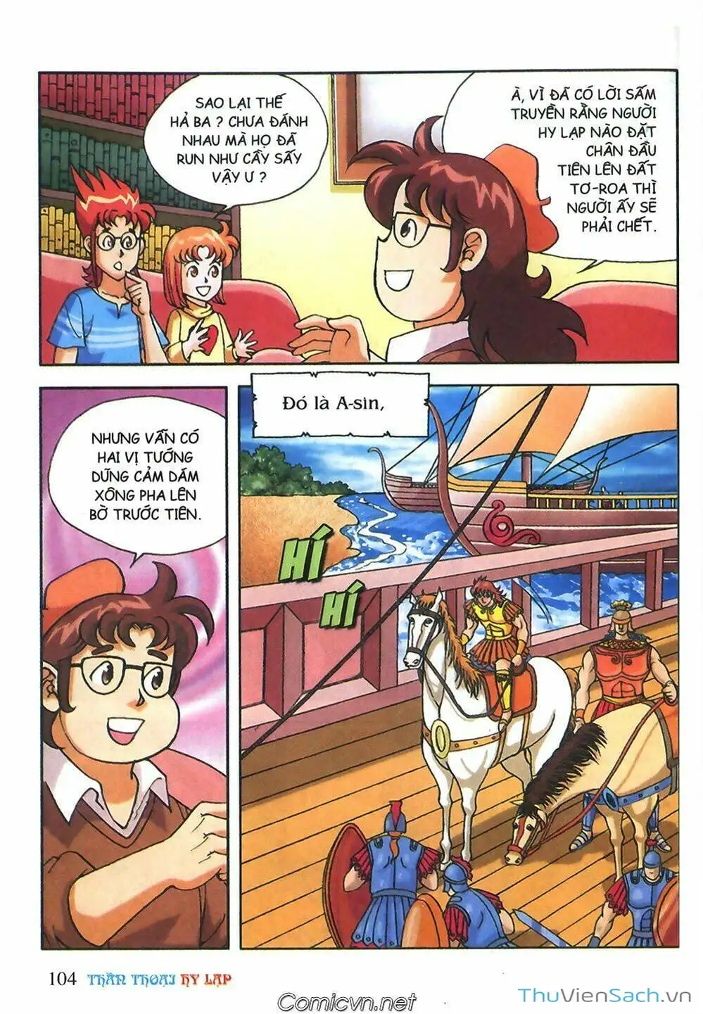 Truyện Tranh Thần Thoại Hy Lạp - Nguồn Gốc Các Vị Thần trang 3