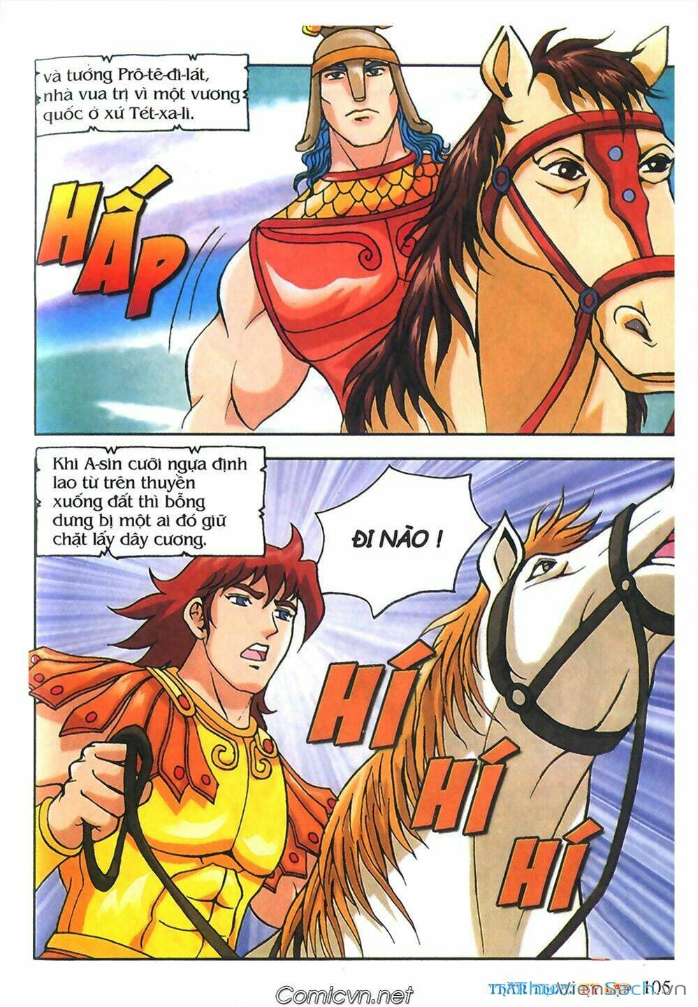 Truyện Tranh Thần Thoại Hy Lạp - Nguồn Gốc Các Vị Thần trang 3