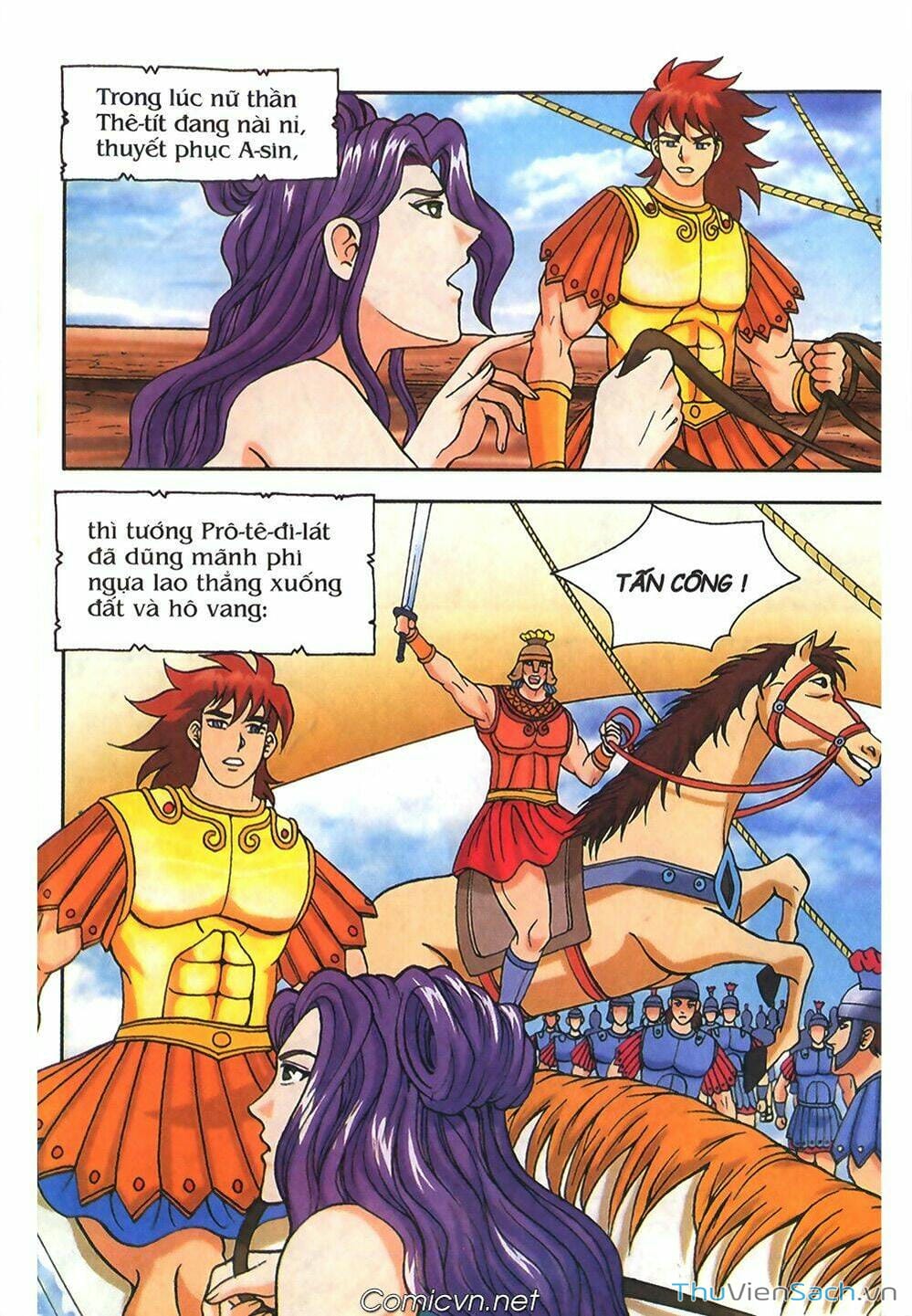 Truyện Tranh Thần Thoại Hy Lạp - Nguồn Gốc Các Vị Thần trang 3