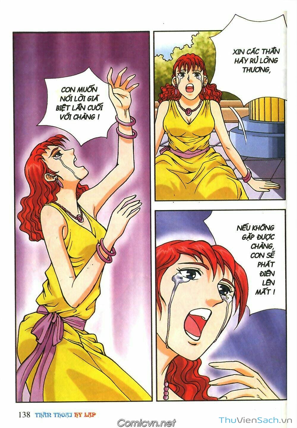 Truyện Tranh Thần Thoại Hy Lạp - Nguồn Gốc Các Vị Thần trang 3