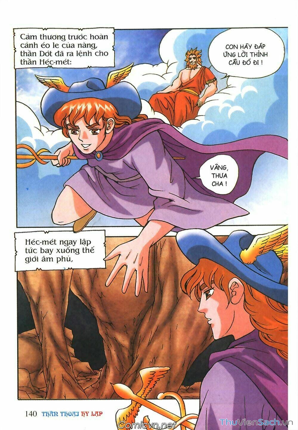 Truyện Tranh Thần Thoại Hy Lạp - Nguồn Gốc Các Vị Thần trang 3