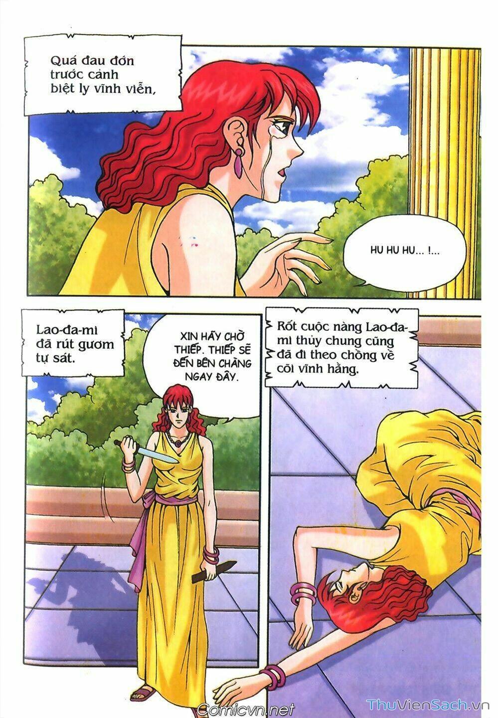 Truyện Tranh Thần Thoại Hy Lạp - Nguồn Gốc Các Vị Thần trang 3