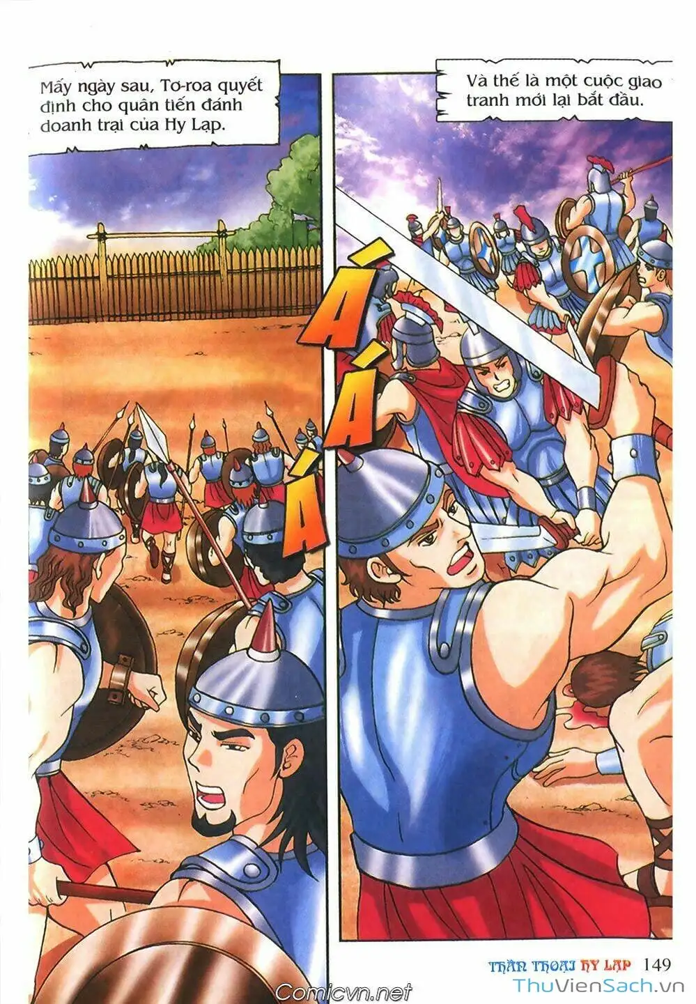 Truyện Tranh Thần Thoại Hy Lạp - Nguồn Gốc Các Vị Thần trang 3