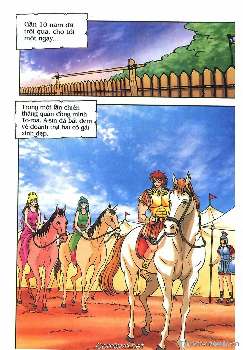 Truyện Tranh Thần Thoại Hy Lạp - Nguồn Gốc Các Vị Thần trang 3