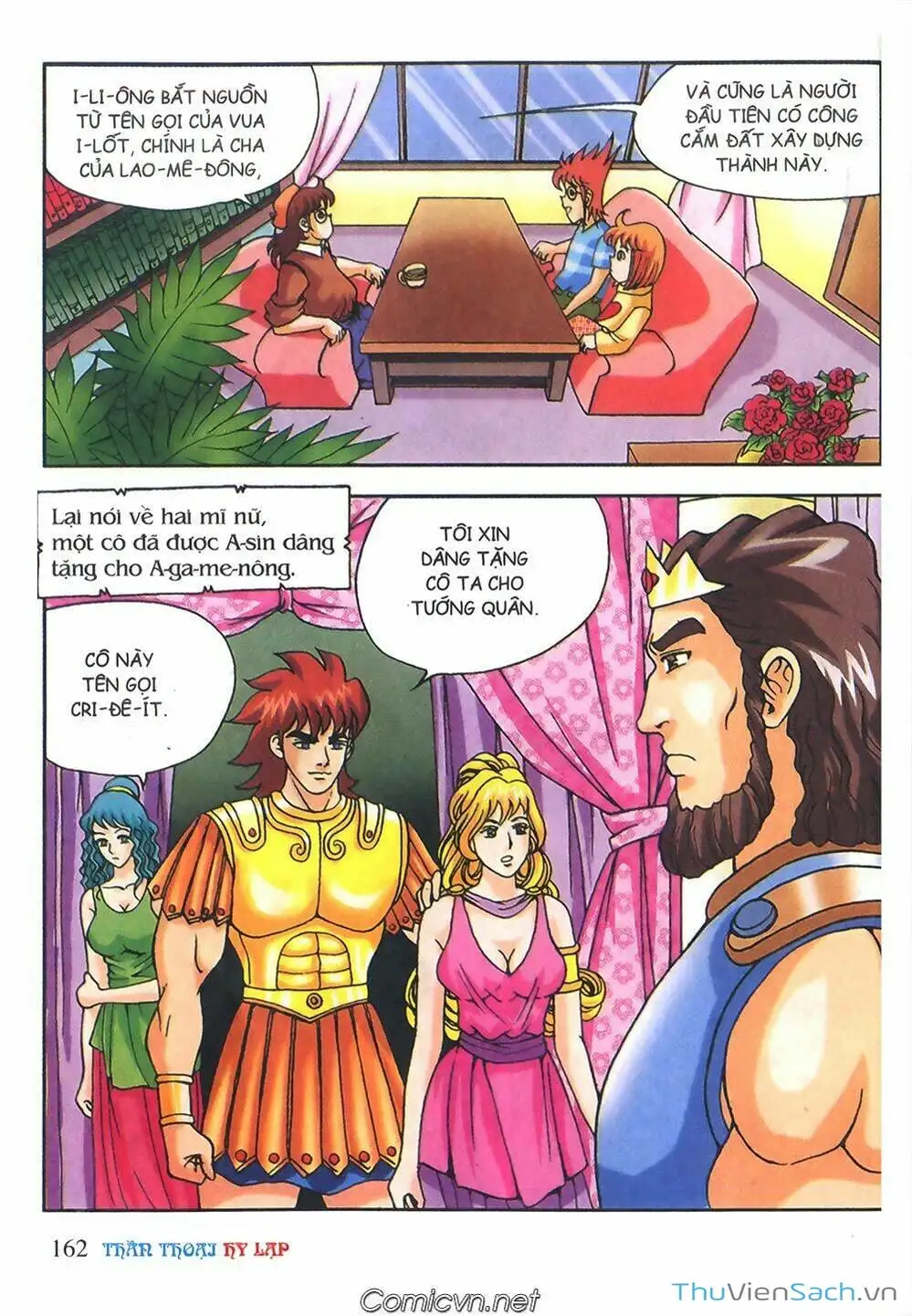 Truyện Tranh Thần Thoại Hy Lạp - Nguồn Gốc Các Vị Thần trang 3