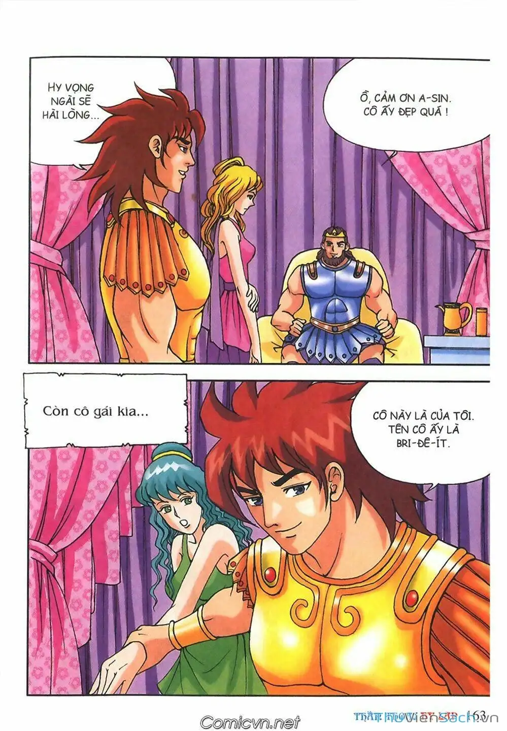 Truyện Tranh Thần Thoại Hy Lạp - Nguồn Gốc Các Vị Thần trang 3