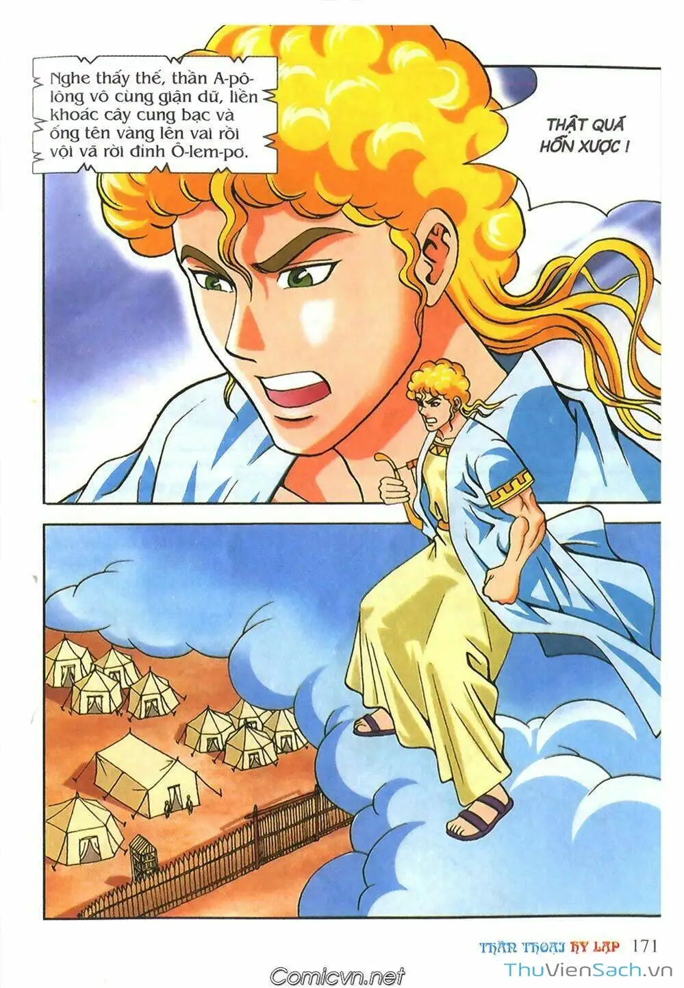 Truyện Tranh Thần Thoại Hy Lạp - Nguồn Gốc Các Vị Thần trang 3