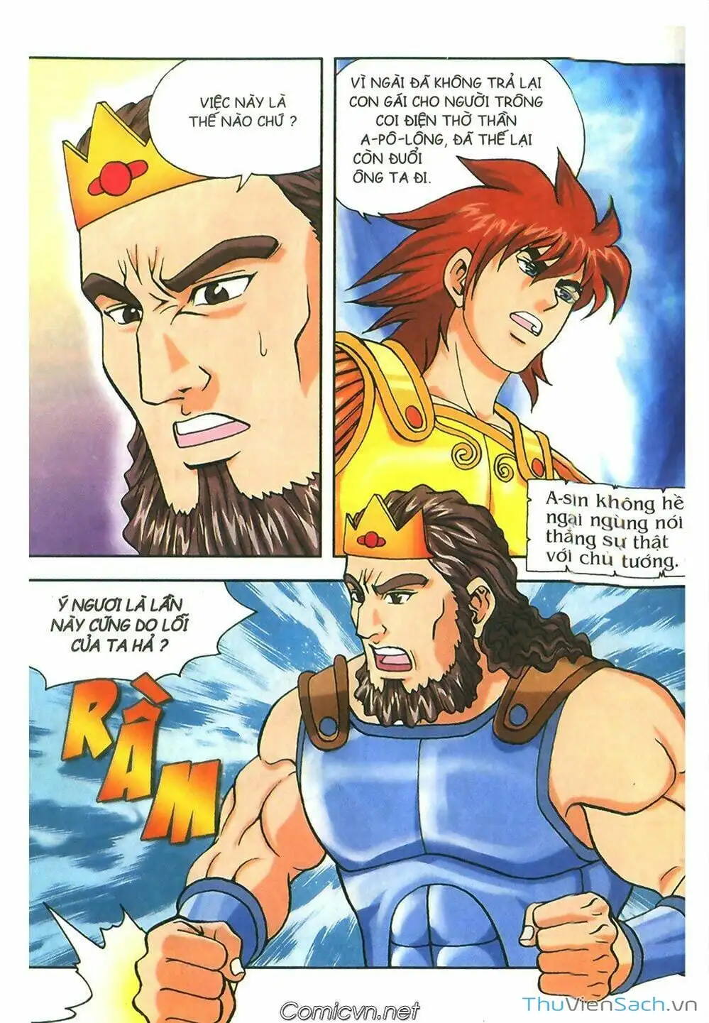 Truyện Tranh Thần Thoại Hy Lạp - Nguồn Gốc Các Vị Thần trang 3