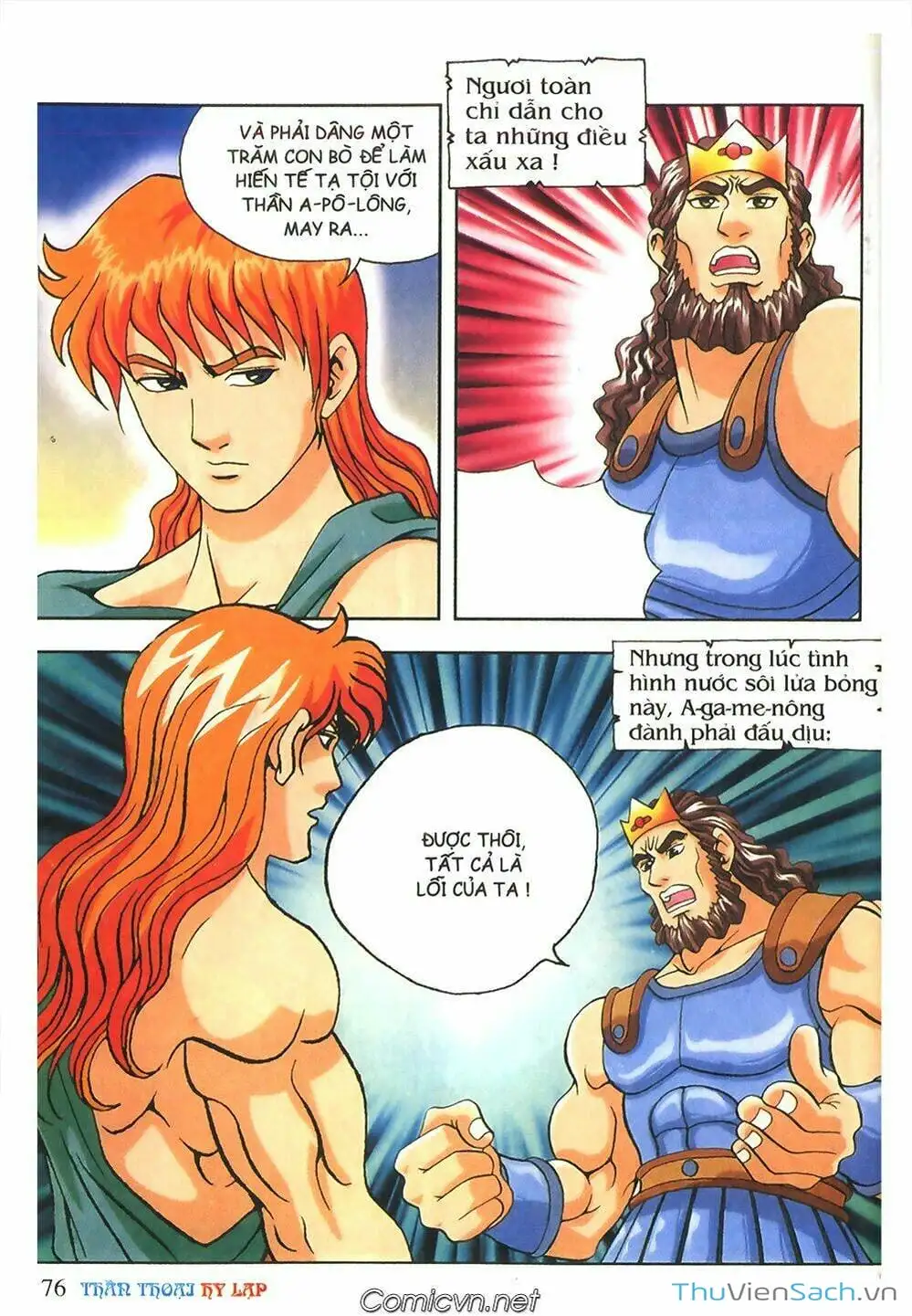 Truyện Tranh Thần Thoại Hy Lạp - Nguồn Gốc Các Vị Thần trang 3